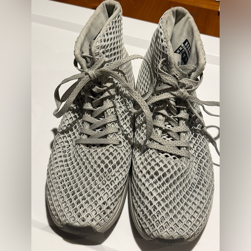 NOBULL Gray Mesh Sneakers Boots Mens Size 6.5 Women’s Size 8